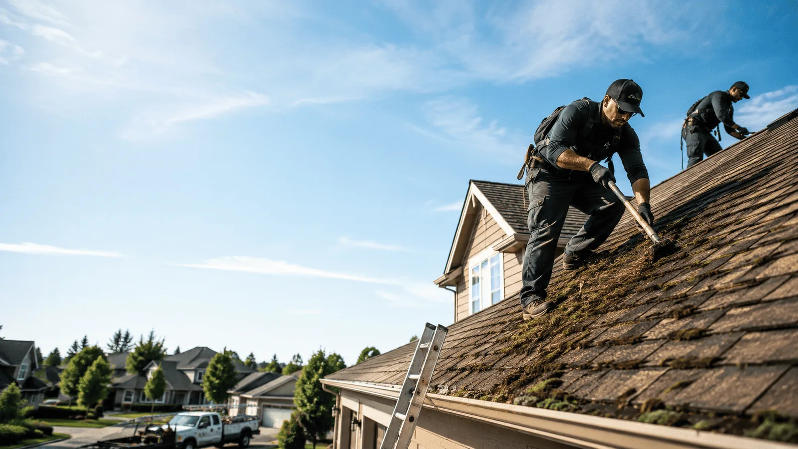 Roof Moss Removal in Cramerton, NC near me